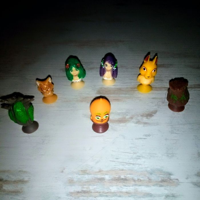 Мавчики Куражики стикезы Сильпо коллекционные фигурки повторы