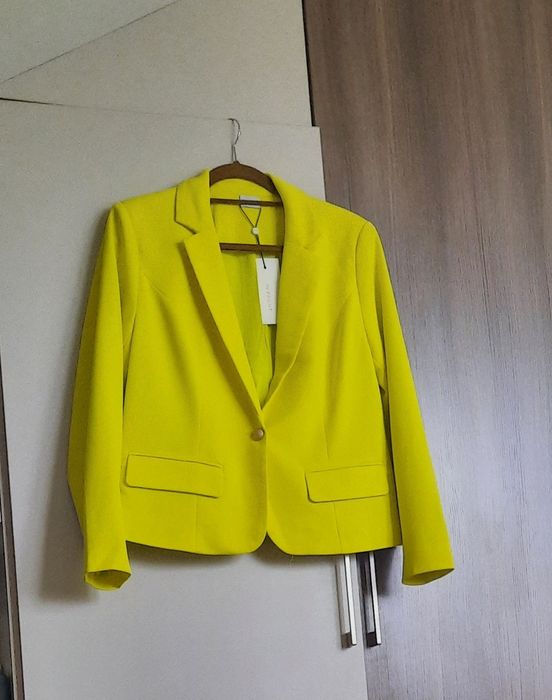 Żółta marynarka/żakiet