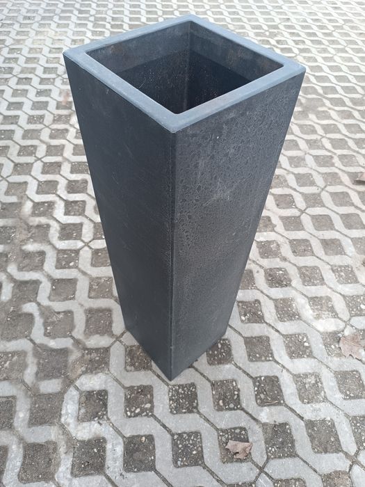 Donica plastikowa wysoka doniczka wąska prosperplast kwietnik