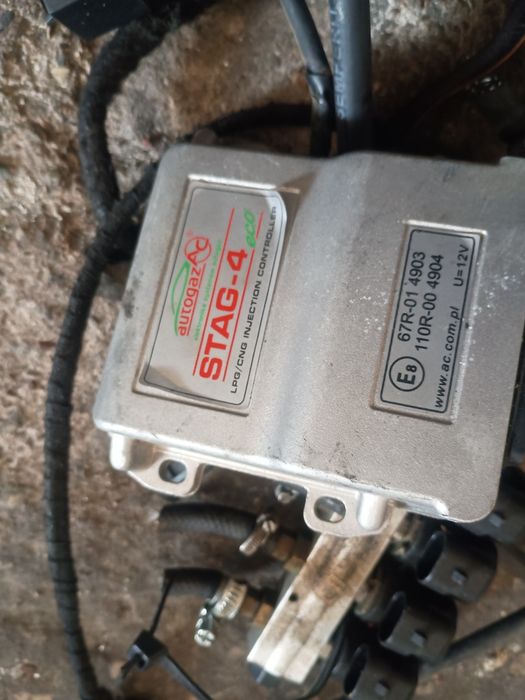 Instalacja gazowa 4 cylindry