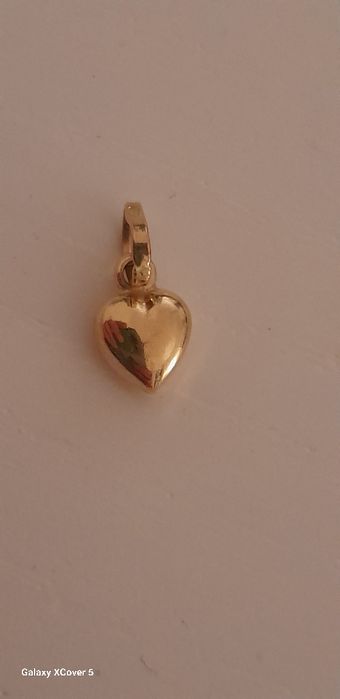 Złote serce próba 585 nowe
