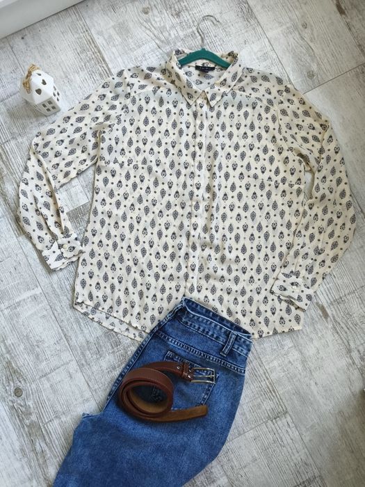 Блуза жіноча з принтом M&S р.46-48 (M-L)