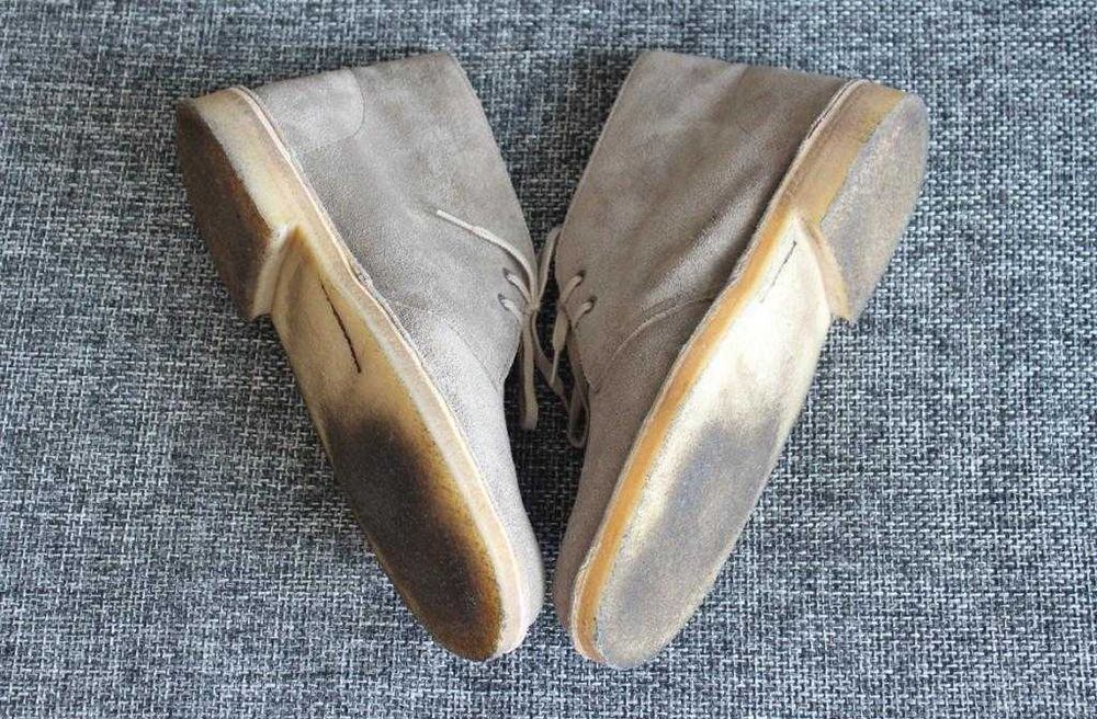 Ботинки дезерти Clarks Originals Оригінал Нат замша 40р