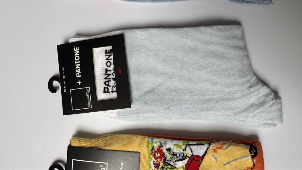 Nowe 3 pary skarpet Musearta 36/43 zestaw na prezent