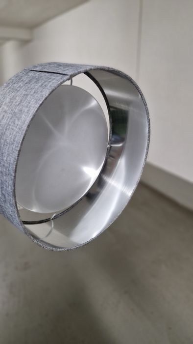 Lampa wisząca. Szara.