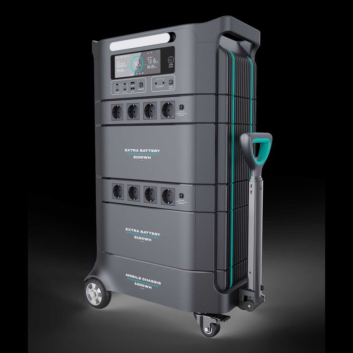 Зарядна станція 4.2KW.h LiFePО4 та 4.4kW потужність ДЖБ - УПС Green-OE