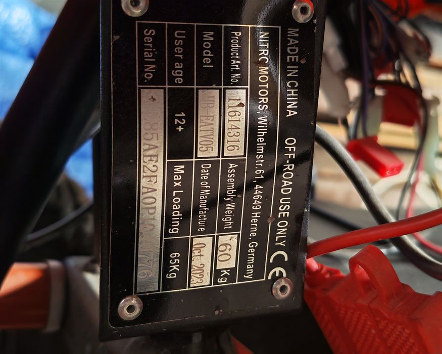 Elektryczny Quad dla Dzieci HB-EATV05 1000W | Stan Idealny! Jak Nowy