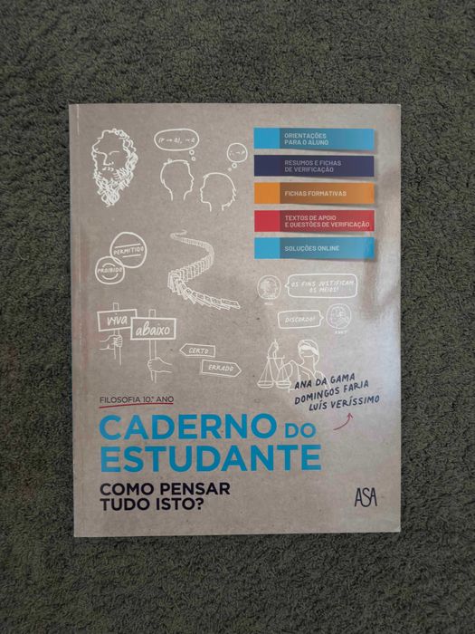 Caderno de Atividades Como pensar tudo isto? 10