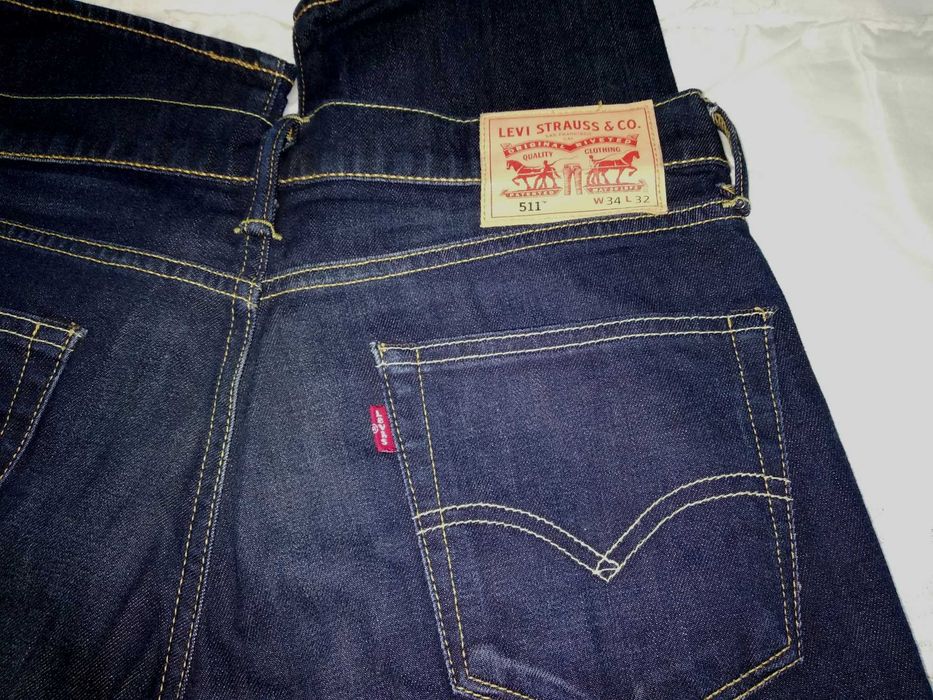 Джинси LEVIS 511 made in Turkey  W34 L32