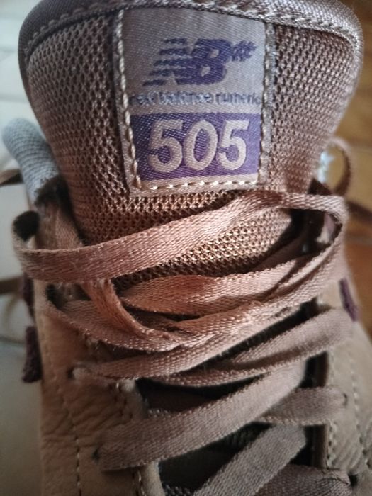 Sapatilhas New Balance 505 castanhas - usadas !