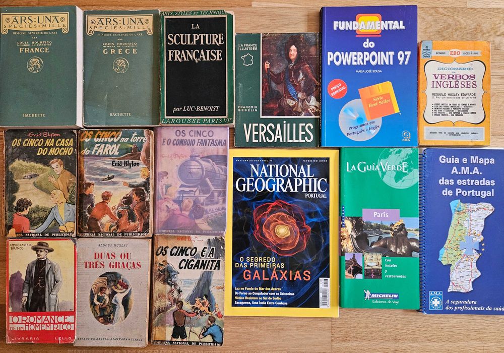 Livros e Revistas - Viagens Romance Infantil História Arte Ciências