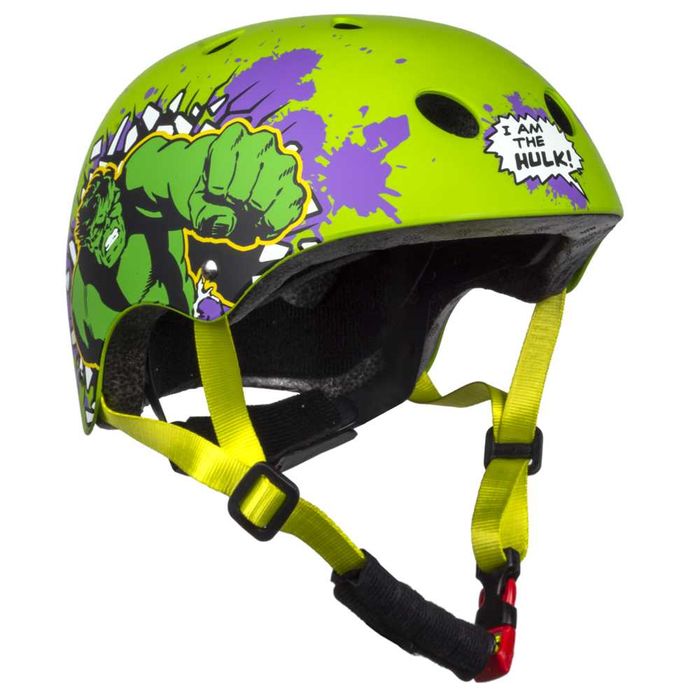 Nowy Kask sportowy HULK Avengers na rower deskorolkę rolki Pełna ochrona