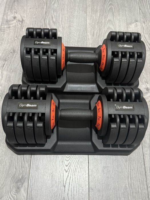Гантели GymBeam разборные 3-20 кг