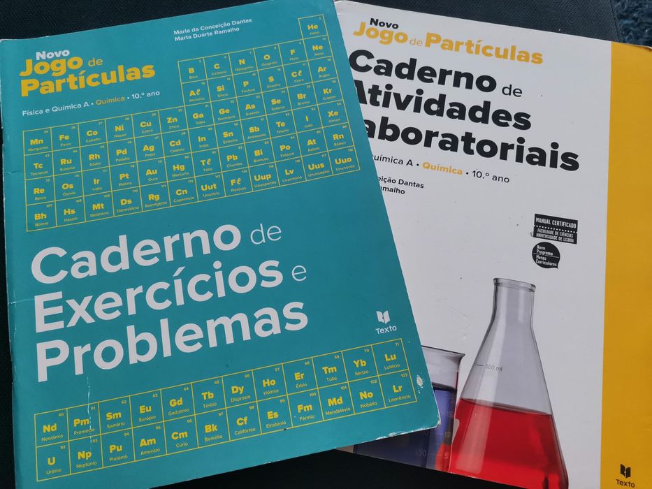 Cadernos novos de apoio ao estudo de Físico química 10° ano