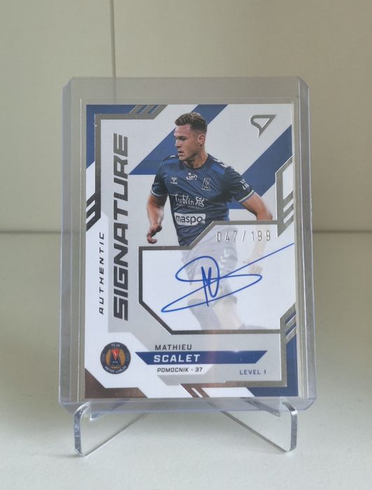 Karta SportZoo Mathieu Scalet Motor Lublin autograf /199