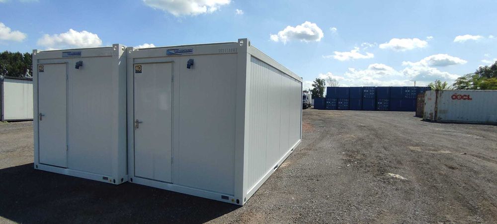 Wynajem kontenera modułowego budowlany, socjalny, biurowy 5x2,2m