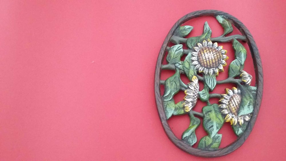 Base para quentes em ferro pintado!