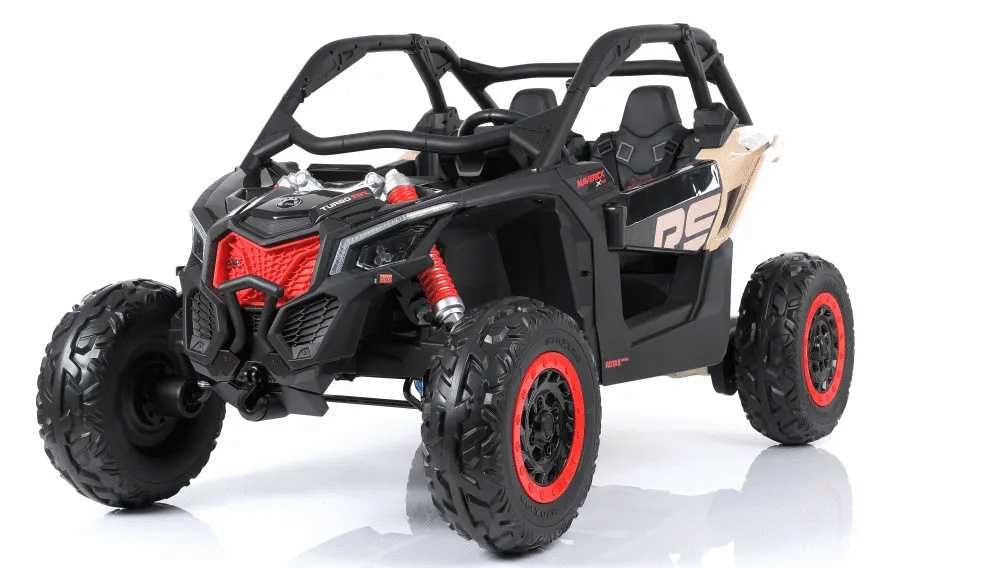 Buggy CAN-AM Maverick 3 PRO + Pompowane KOŁA Czarny 2x280W 24V