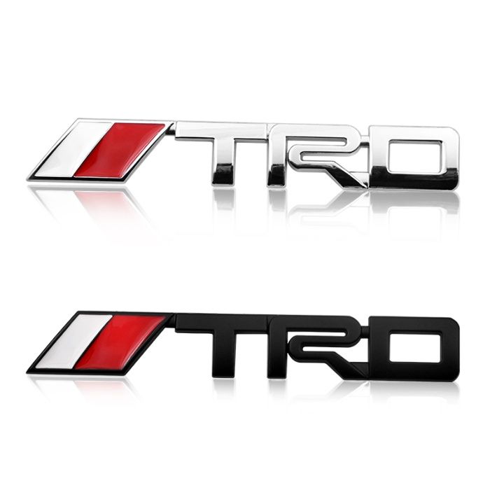 Эмблемы TRD решетки и кузова Toyota Auris Corolla Camry Avensis Rav4