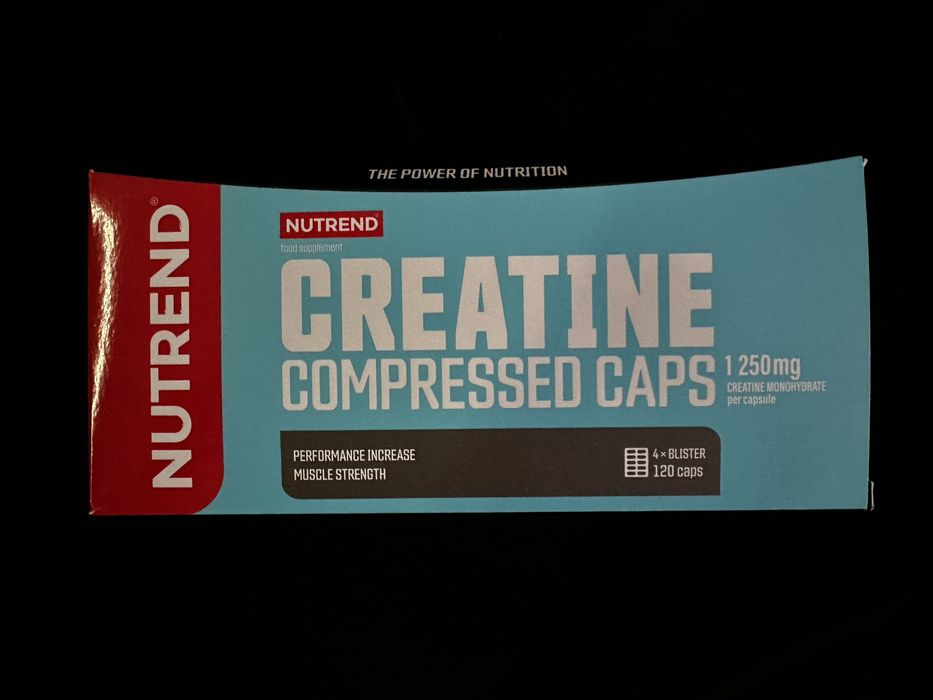 Nutrend Creatine Compressed Caps