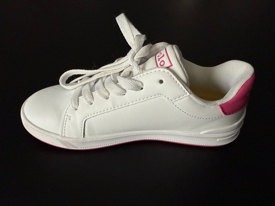 Dla dziewczynki piękne Polo Ralph Lauren trampki 32 21,5 cm