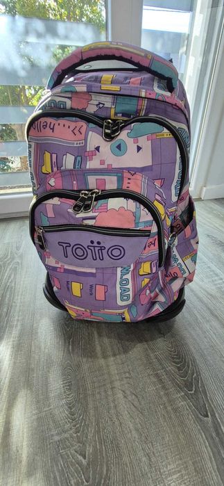 Mochila Trolley Totto + Lancheira