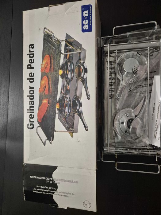 Grelhador de Pedra - NOVO