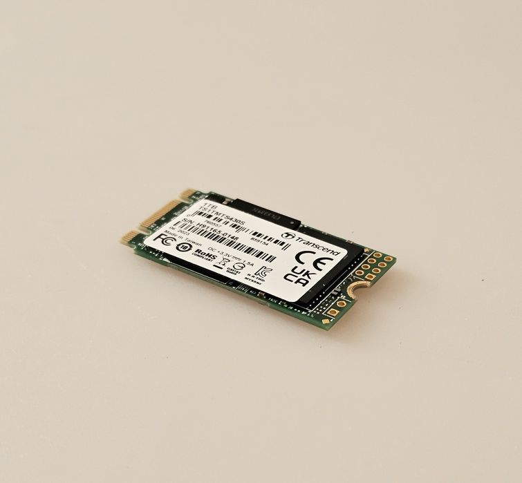 SSD Transcend 430S 1TB M.2 2242 SATA - практично новий, 3 години напрацювання