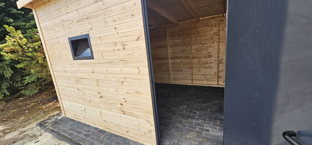 Domek narzedziowy pod wymiar / montaz