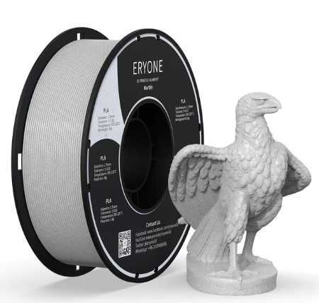 Нитка PLA мармур