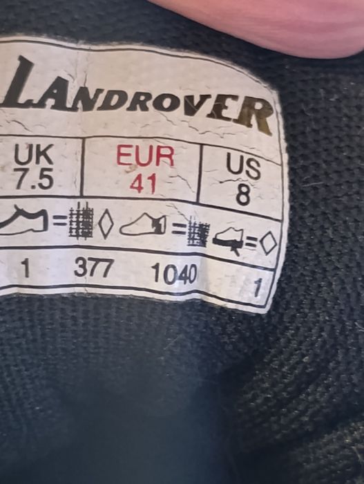 Landrover ботінки чоловічі 41 розмір 27 см