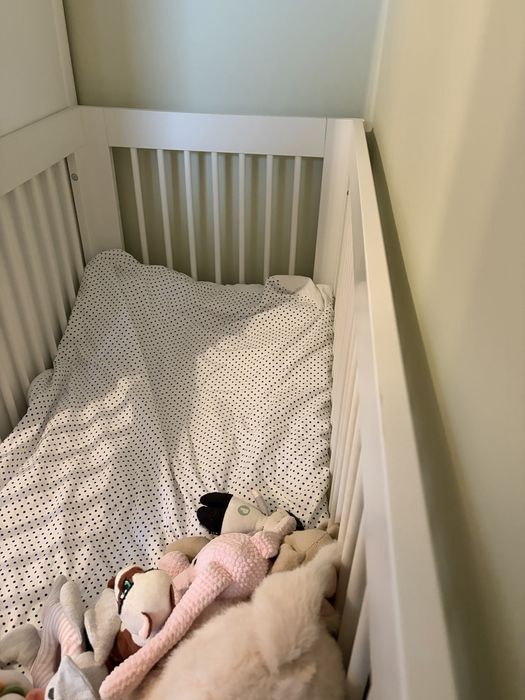 Łóżeczko dziecięce z materacem IKEA