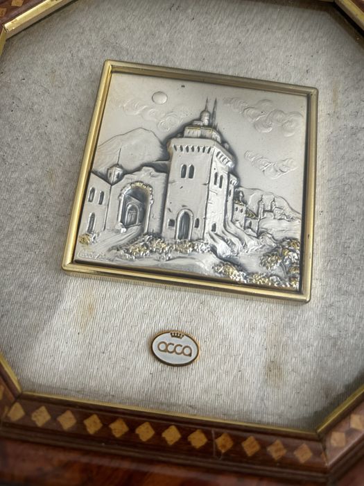 2 Quadros em prata da marca Acca
