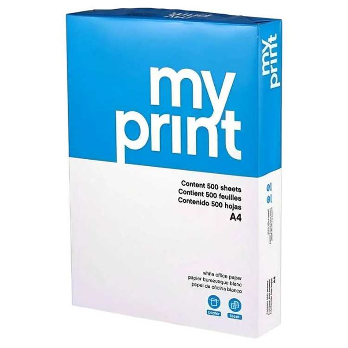 Resma de Papel A 4 My print branco 75g