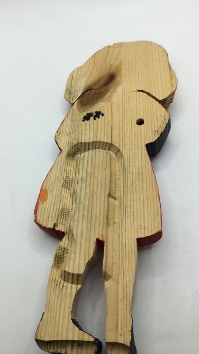 Figurka płaskorzeźba dziewczynka ręcznie malowana