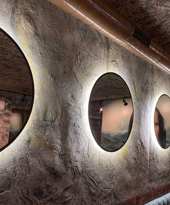 Fornir KAMIENNY naturalny PREMIUM duże arkusze 244 cm x 122 cm