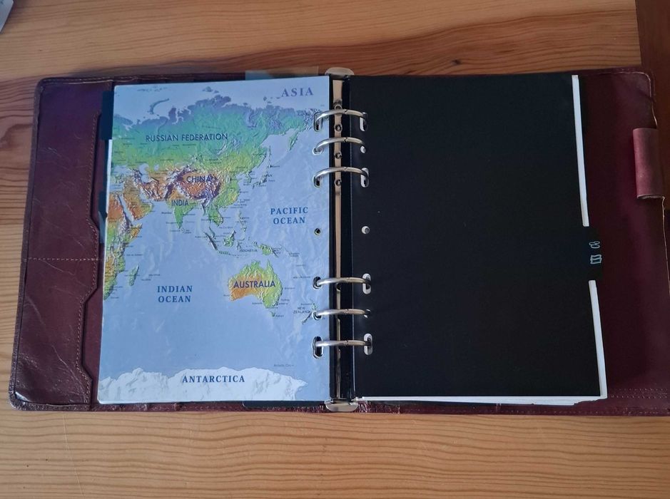 Pasta / Dossier Organizer / Organizador em Pele Tavecchi ( Novo)