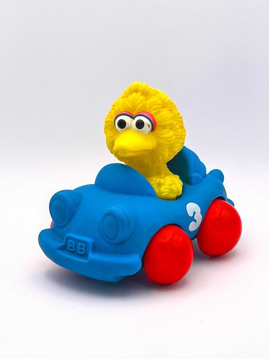 Sesame Street Big Bird  Rolly Car Tyco Pre-School Tyco Jim Henson