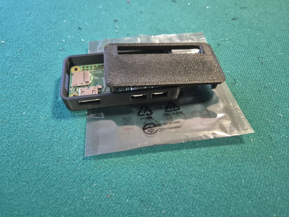 Raspberry pi zero com caixa