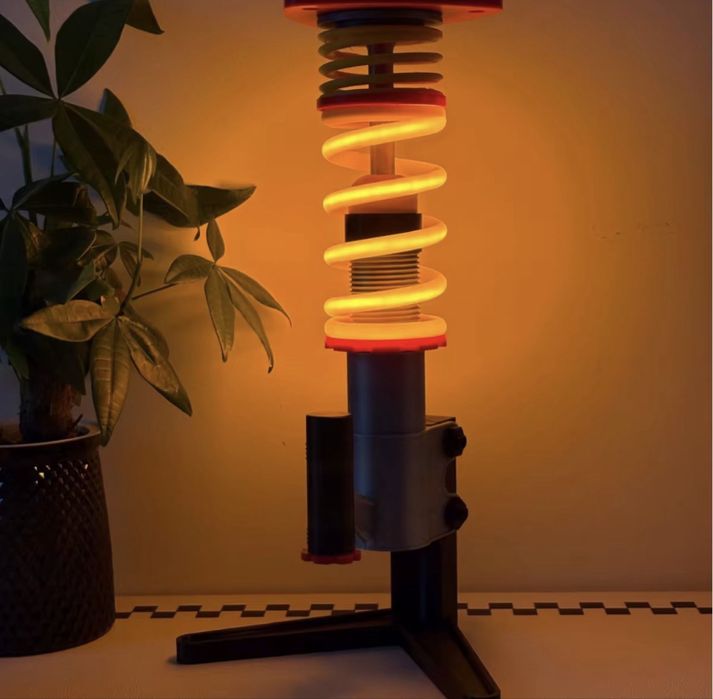 Lampa z zawoeszenia samochodowego