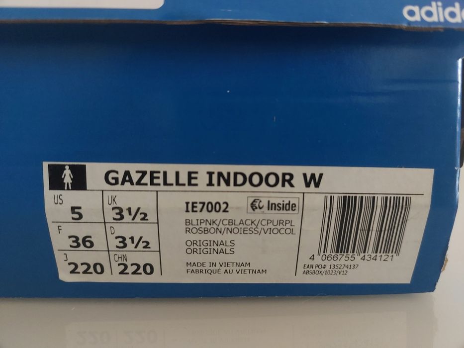 Ténis Adidas Gazzele Indoor 36