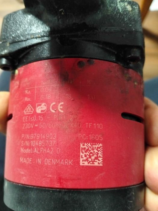 Циркуляційний насос Grundfos alfa 2