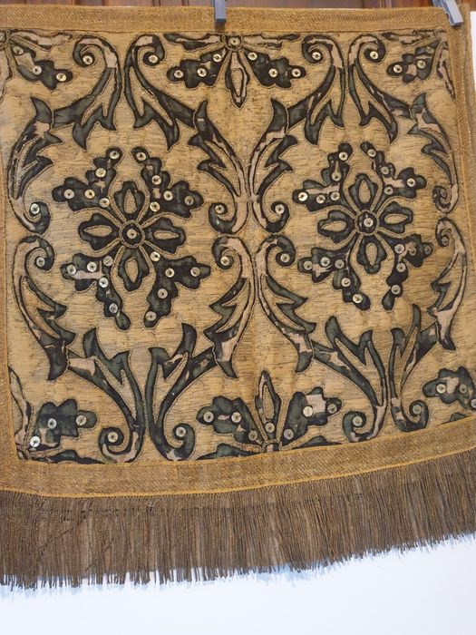 Fantastic antique Portuguese embroidered tapestry