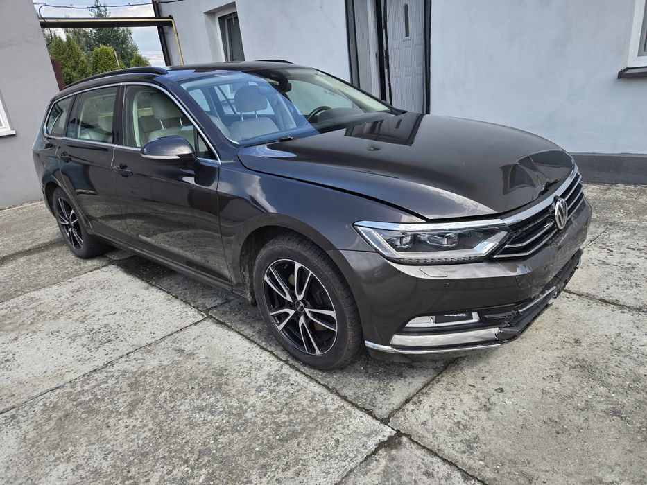 VW Passat B8 2.0 TDI 150KM  2017 uszkodzony  ODPALA JEŹDZI