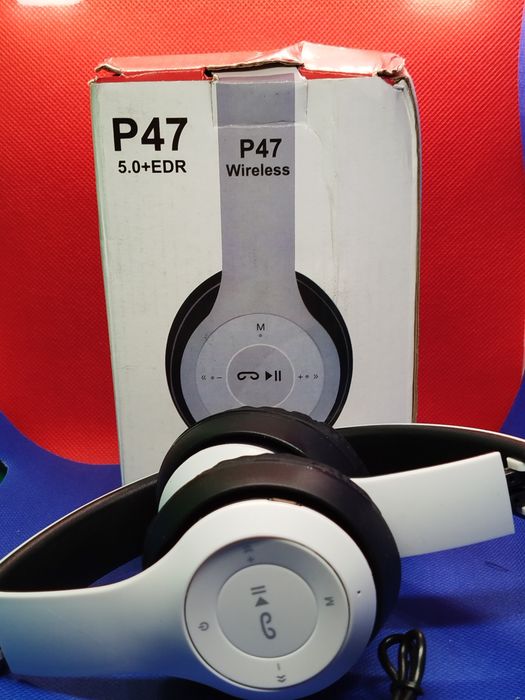 Nowe słuchawki bluetooth Wireless p-47 gratis wysyłka