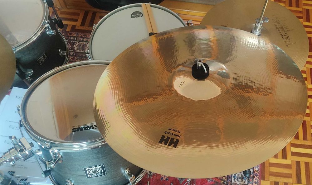 Prato Sabian HH Thin Crash 18'' Remastered novo.