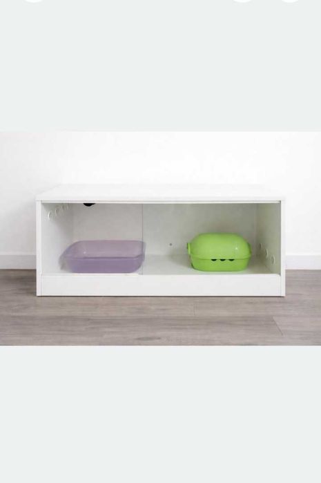 Białe terrarium z płyty meblowej  - odbiór osobisty!