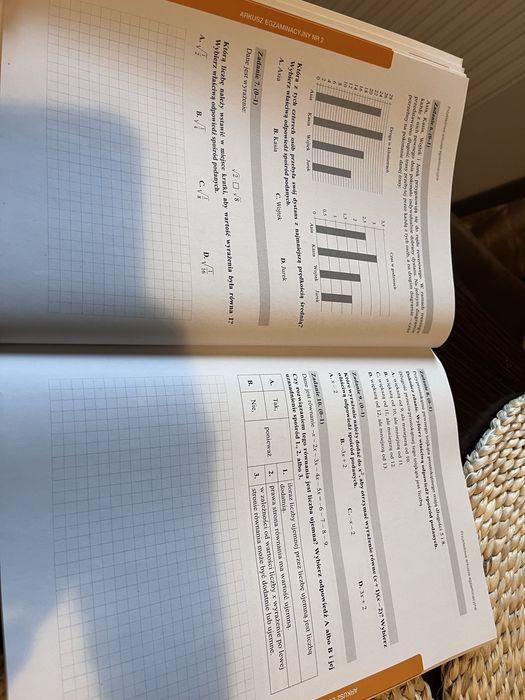 Arkusz do egzaminu 8 klas matematyka