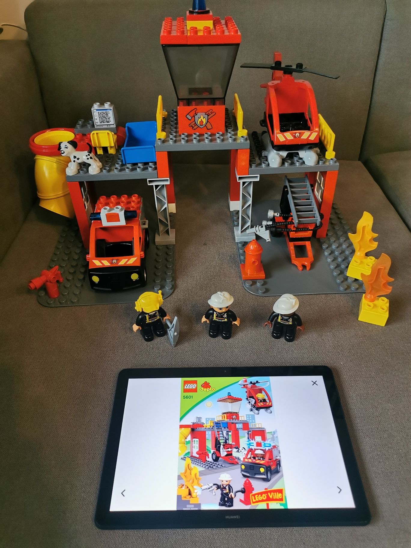 5601 Lego Duplo klocki remiza stra acka stra 100 Tworog OLX.pl