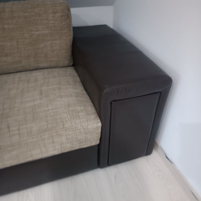 Narożnik lewy z barkiem, rozkladany